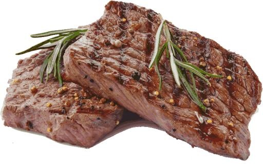 牛排肉 PNG免抠(746x465)