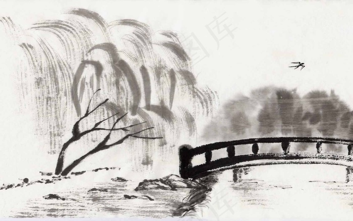 水墨山水 水墨山水素材