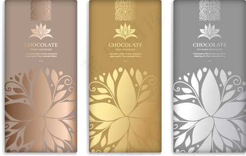 精美欧式花纹矢量图案