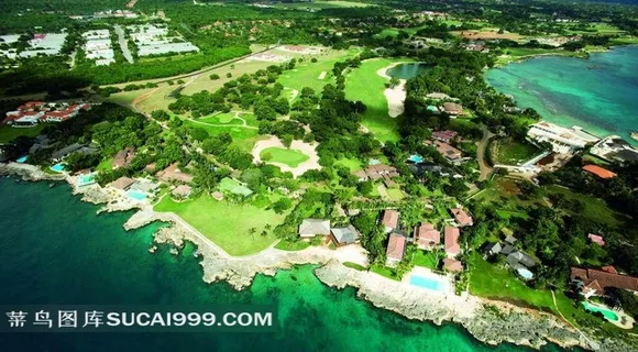 西班牙乡村半岛俯瞰图