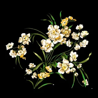 设计花鸟花卉背景墙