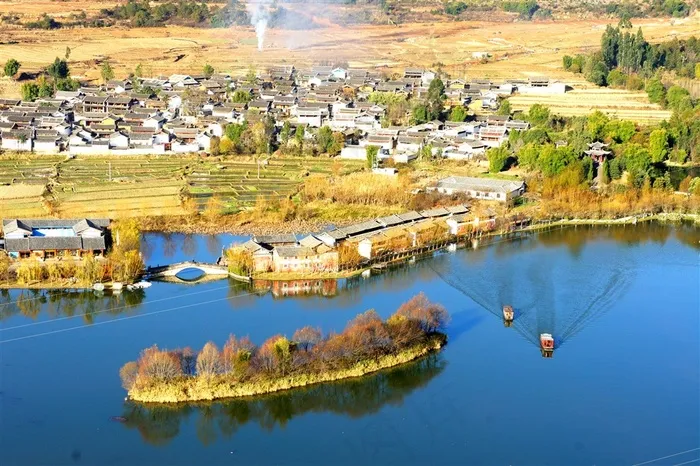 田园风光背景