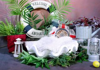 儿童照相拼接背景