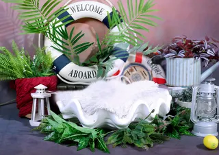 儿童照相拼接背景