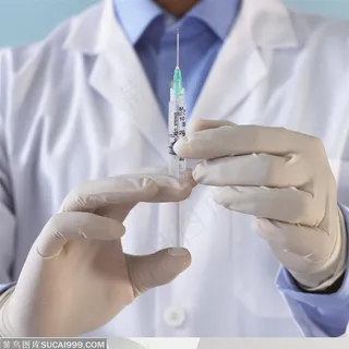 人物手势元素-医院医生打针手势特写