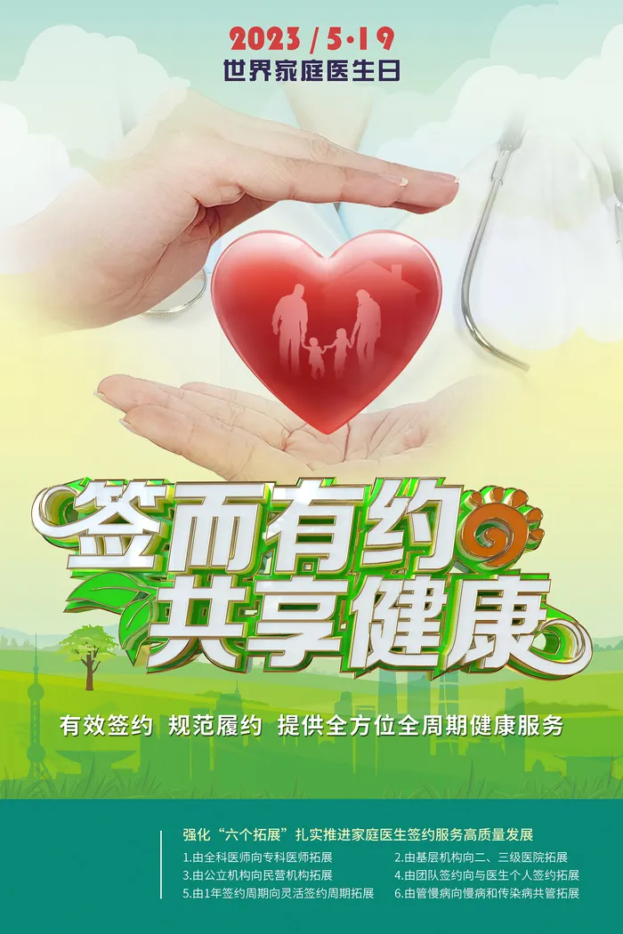 2023世界家庭医生日海报psd模版下载