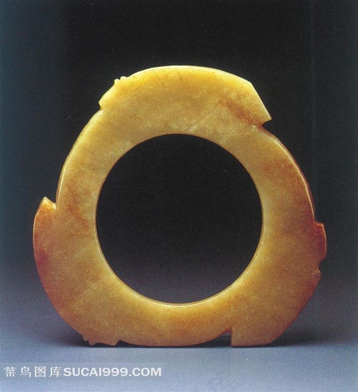精美黄玉文物