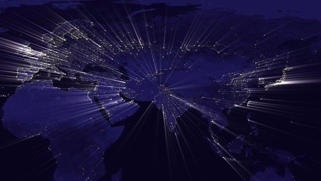 地球, 夜晚, 射线, 梁, 光, 空间, 时间, 夜间