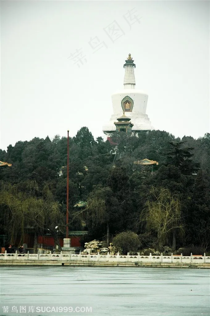 北海公园琼岛白塔
