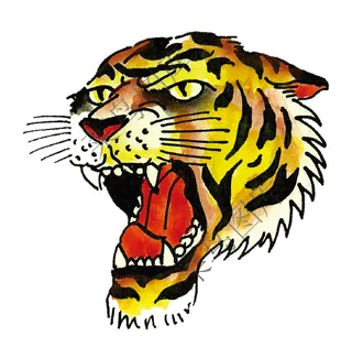 老虎，虎头高清图