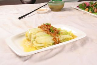 蒜茸粉丝蒸娃娃菜