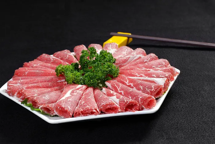 美食雪花肥牛