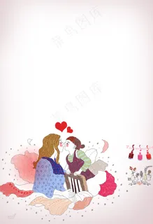 母亲节背景海报  