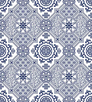 中国风古典底纹免抠