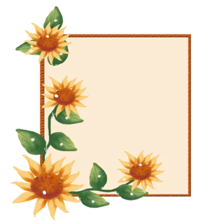 可爱的卡通边框