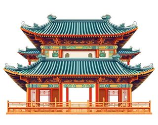 国风建筑中国元素