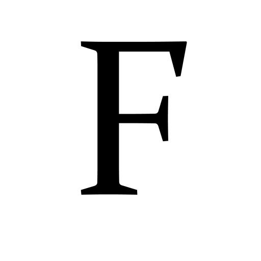 字母F PNG免抠(1500x1500)