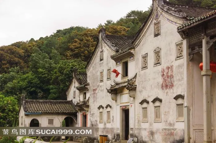广东梅州桥溪古韵继善楼建筑风景名胜