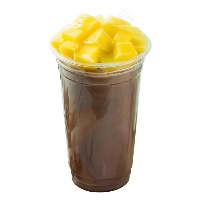 布丁巧克力奶茶图片（免抠图）