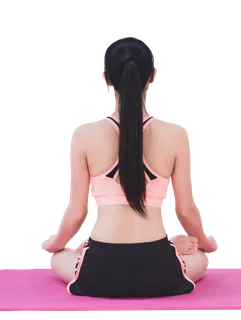 瑜伽人物免扣png