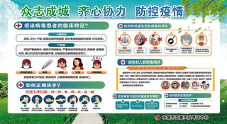 德尔塔病毒 疫情防控新冠肺炎疫苗健康海报x展板架psd设计cdr素材