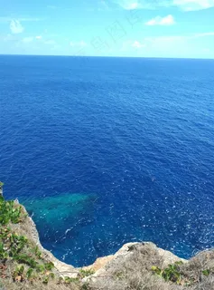 小岛俯视大海高清图