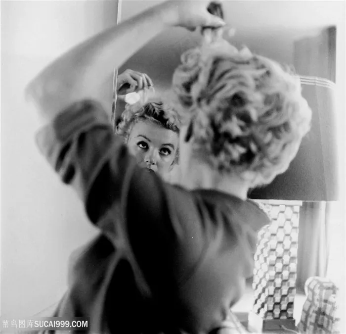 黑白玛丽莲梦露唯美装饰画