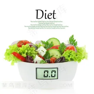 健康瘦身饮食高清图片