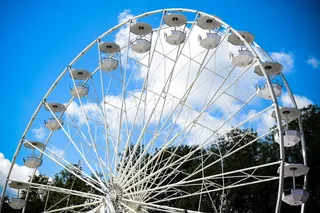 浪漫摩天轮摄影