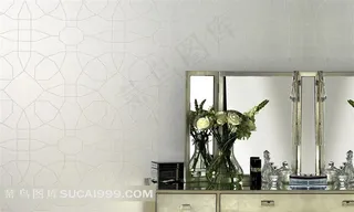 欧美室内效果图梳妆台