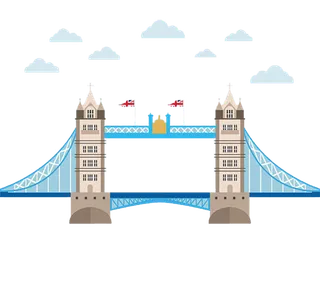 英国大桥泰晤士