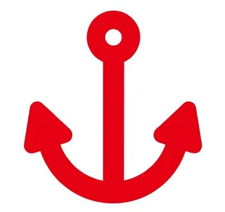 矢量船锚图
