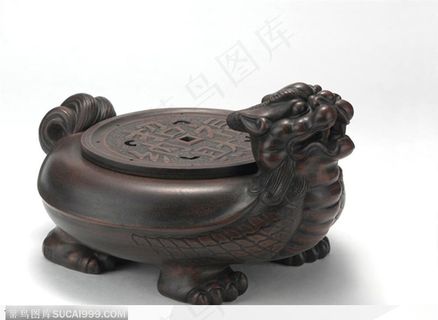 精美的赑屃(霸下)茶桌侧面 精美的赑屃(霸下)茶桌侧面