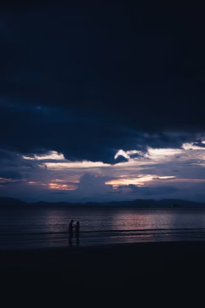 浪漫的海边风景
