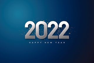 2022创意艺术字体新年虎年圣诞节数字立体质感文字AI矢量设计素材