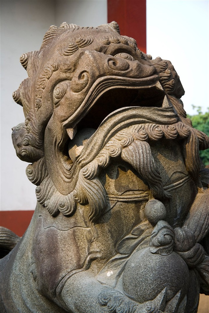 石狮铜狮造型图建筑图片摄影图片