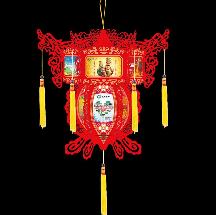 实景红灯笼效果