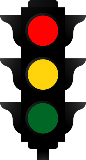 红绿灯卡通