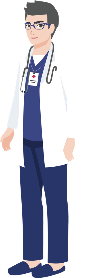 帅气男医生插图
