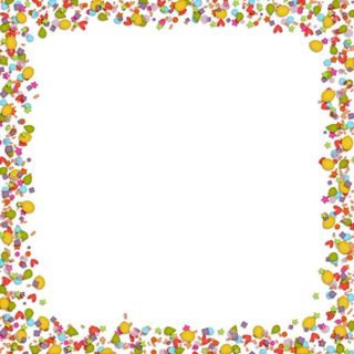 五彩纸屑 PNG免抠