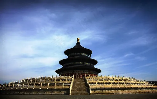 天坛祈年殿晨曦摄影图片 天坛祈年殿晨曦摄影图片