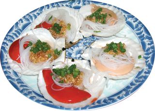 蒜茸粉丝蒸扇贝10只