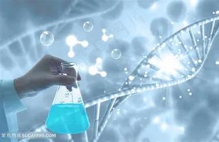 医疗科技分子结构实验室瓶子