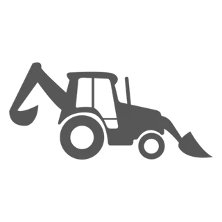 挖掘机推车现代农业