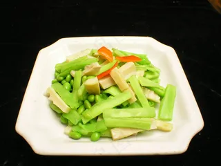 1529笋干丝瓜毛豆