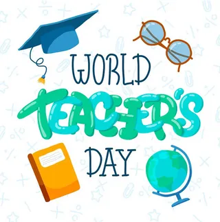 感恩节教师节手绘卡通字体