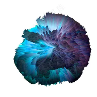 唯美中国风水墨晕染高清图片