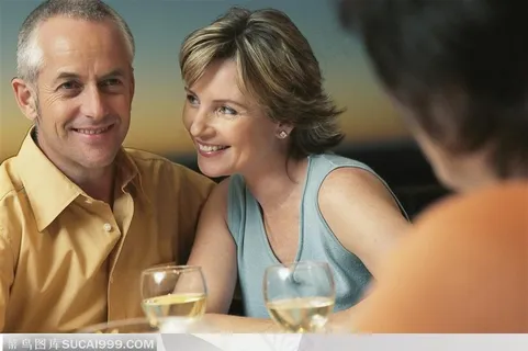 聚餐人群-夫妻情深幸福快乐聚餐 聚餐人群-夫妻情深幸福快乐聚餐