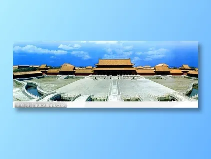 紫禁城印象-太和门广场鸟瞰