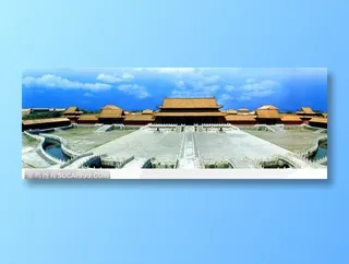 紫禁城印象-太和门广场鸟瞰